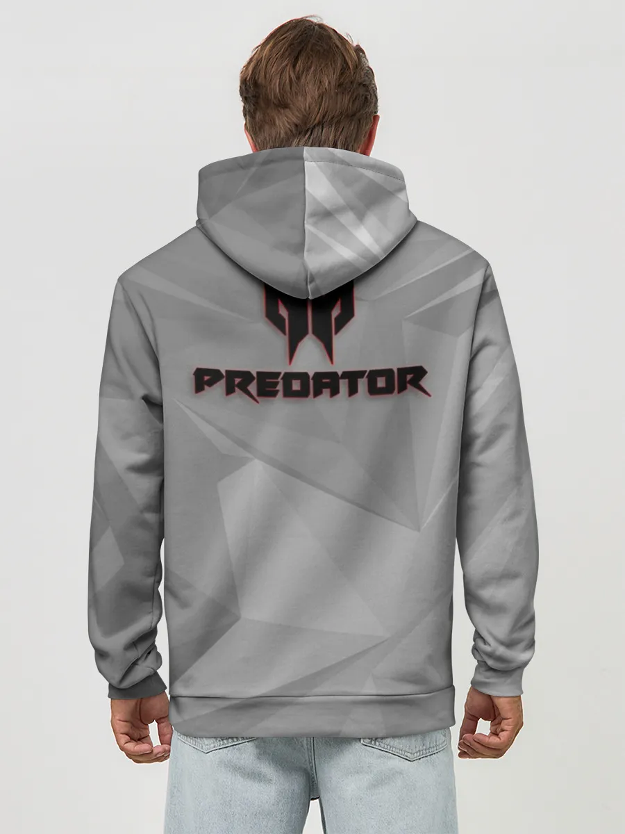 Худи мужской база хлопок / ХИЩНИК | PREDATOR.