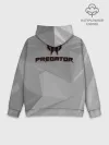 Худи мужской база хлопок / ХИЩНИК | PREDATOR.