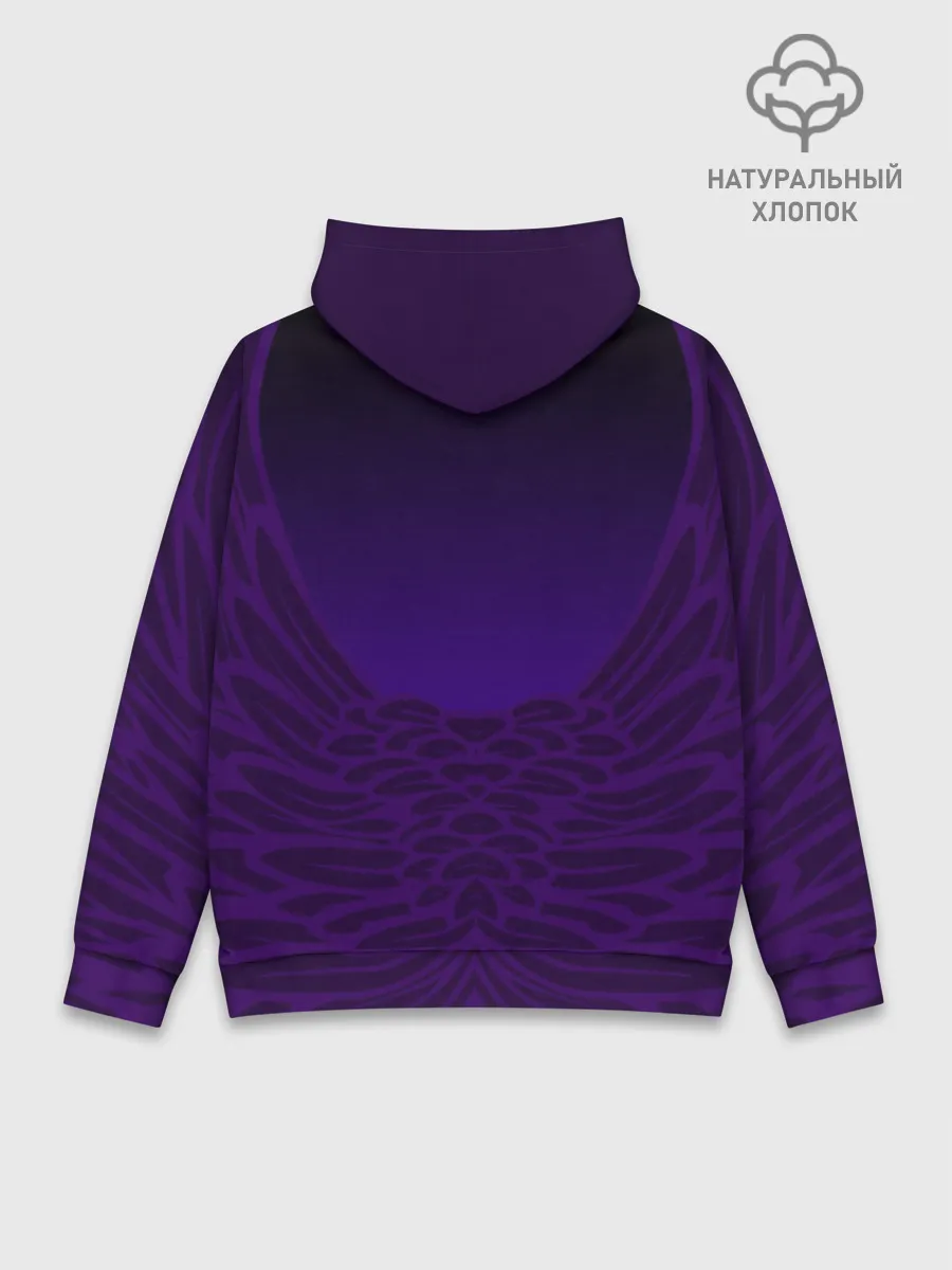 Худи мужской база хлопок / FORTNITE RAVEN