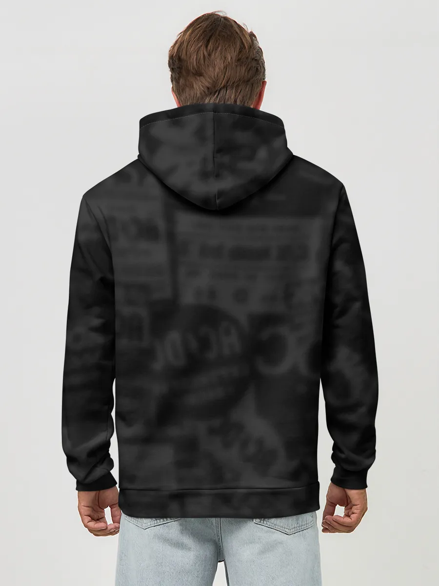 Худи мужской база хлопок / AC/DC