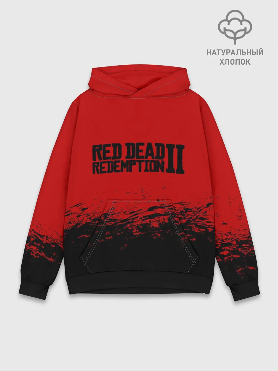 Худи мужской база хлопок / RED DEAD REDEMPTION 2