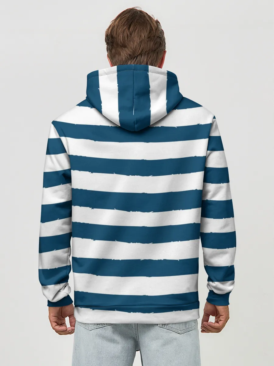 Худи мужской база хлопок / в спокойном море плохие моряки