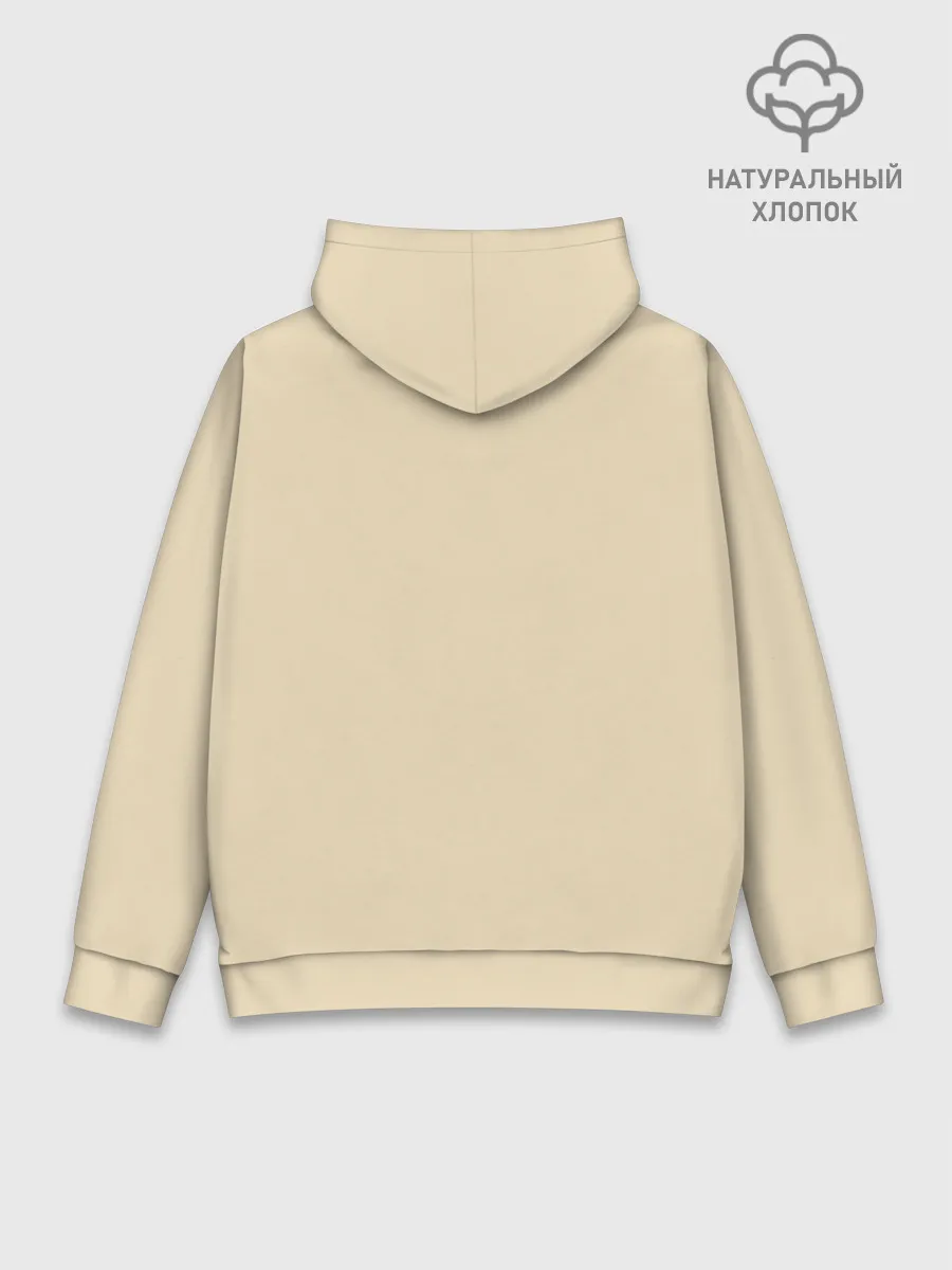 Худи мужской база хлопок / Голубь и Хлебушек