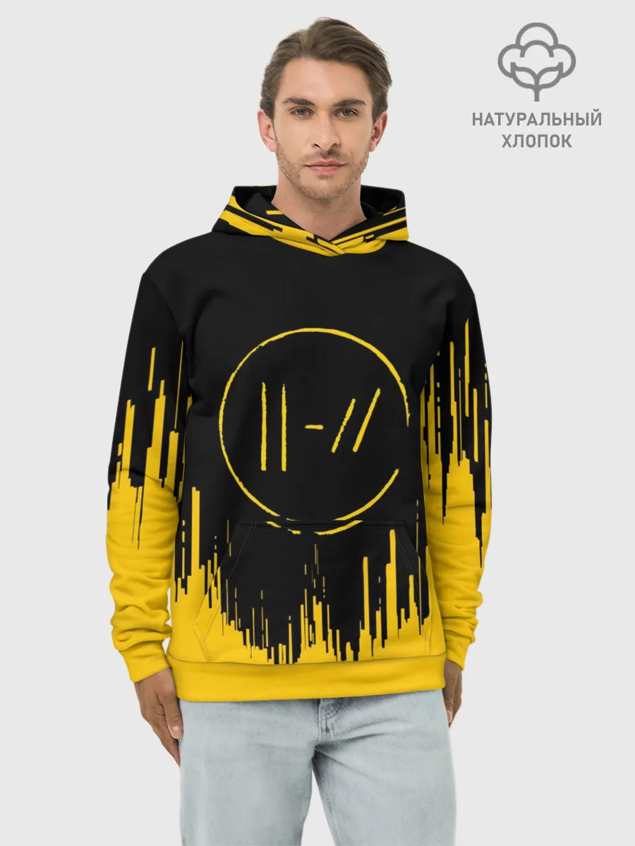 Худи мужской база хлопок / TWENTY ONE PILOTS