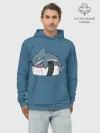 Худи мужской база хлопок / Суши