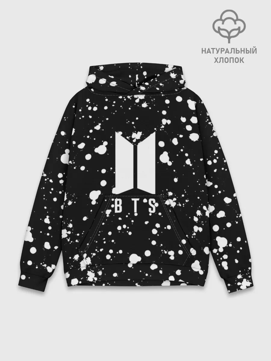 Худи мужской база хлопок / BTS