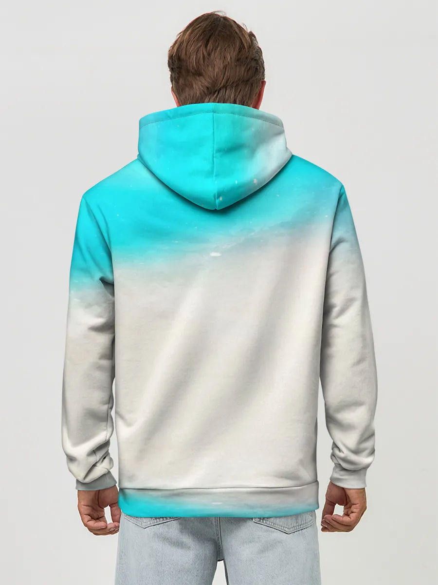 Худи мужской база хлопок / Путешествуй!