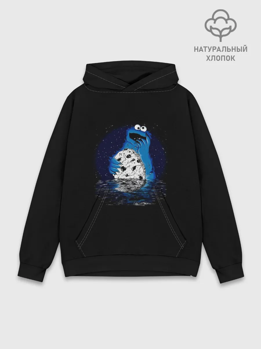 Худи мужской база хлопок / Cookie monster
