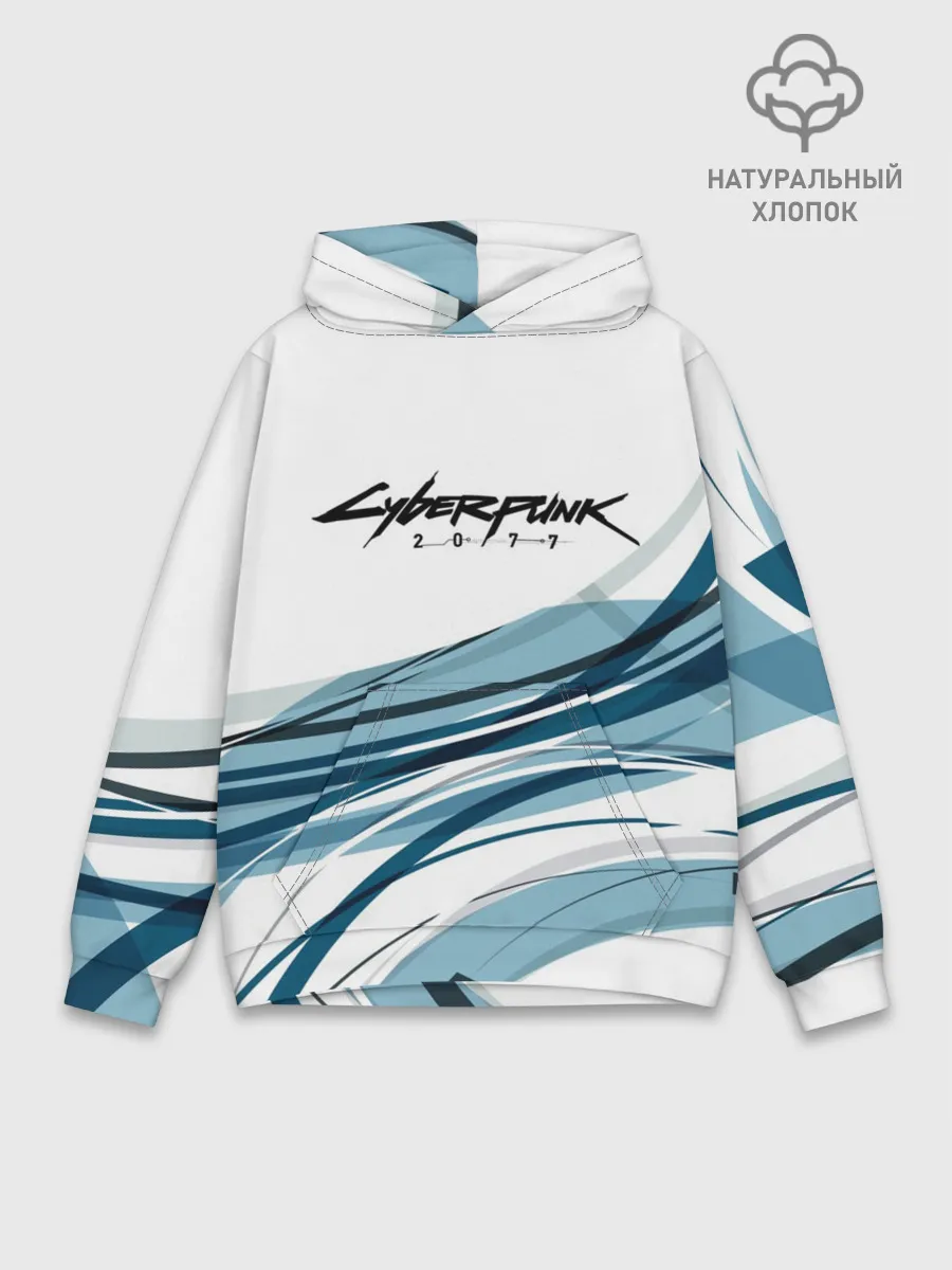Худи мужской база хлопок / CYBERPUNK 2077
