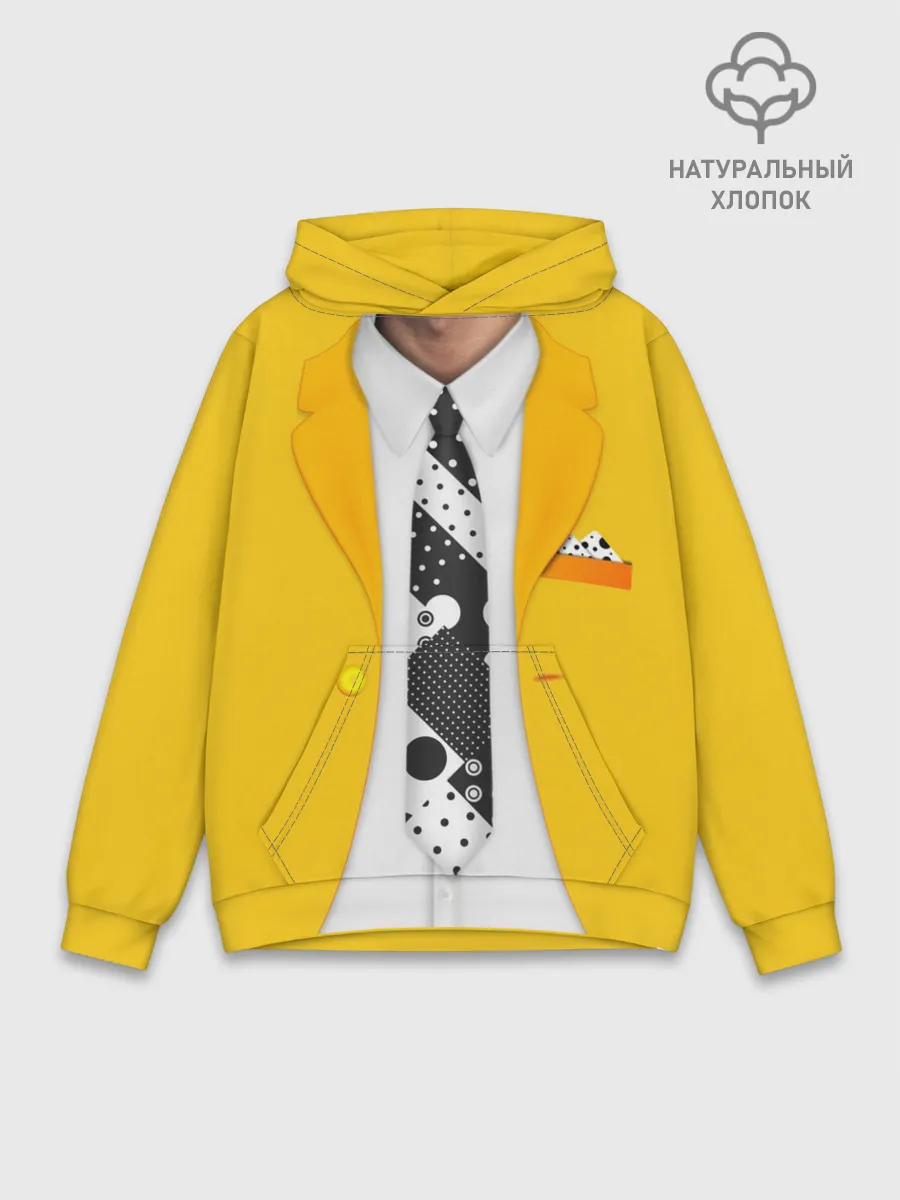 Худи мужской база хлопок / The Mask