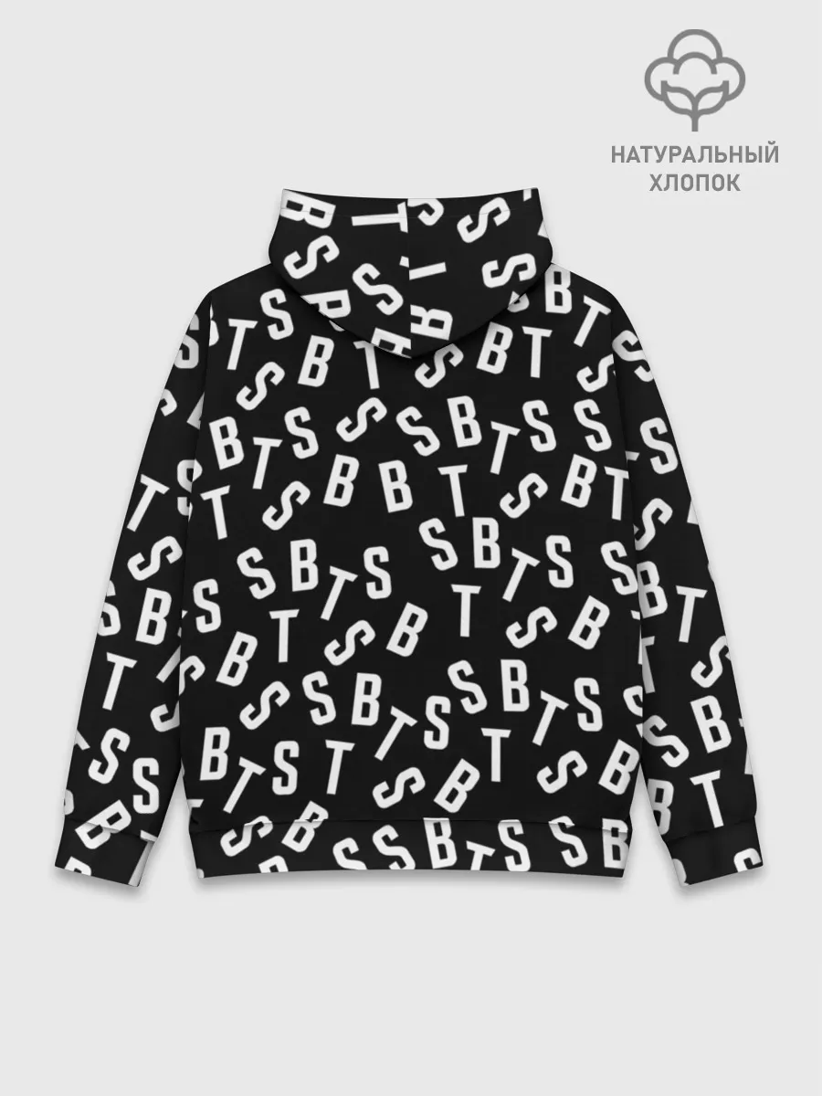 Худи мужской база хлопок / BTS