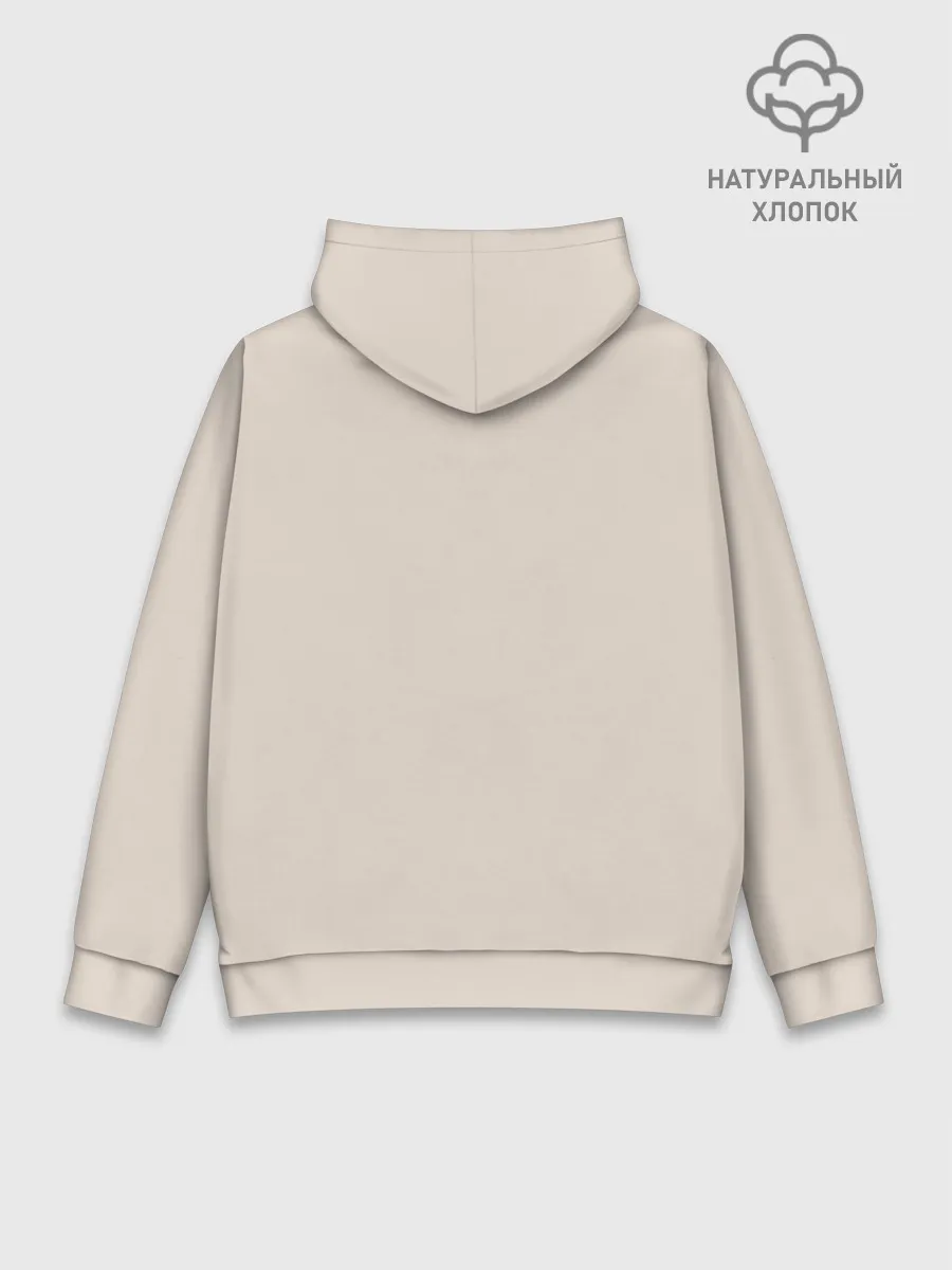 Худи мужской база хлопок / Любовь Ежиков