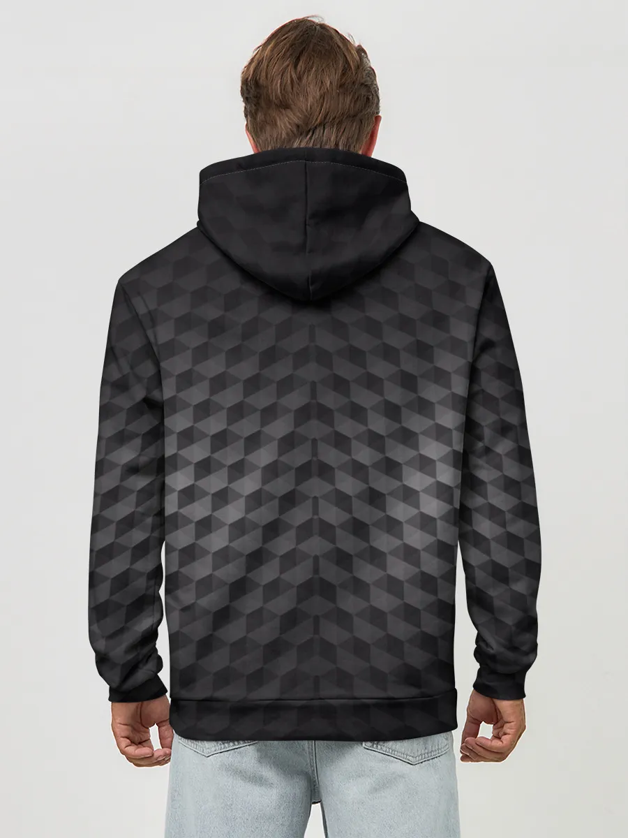 Худи мужской база хлопок / PUBG Carbon