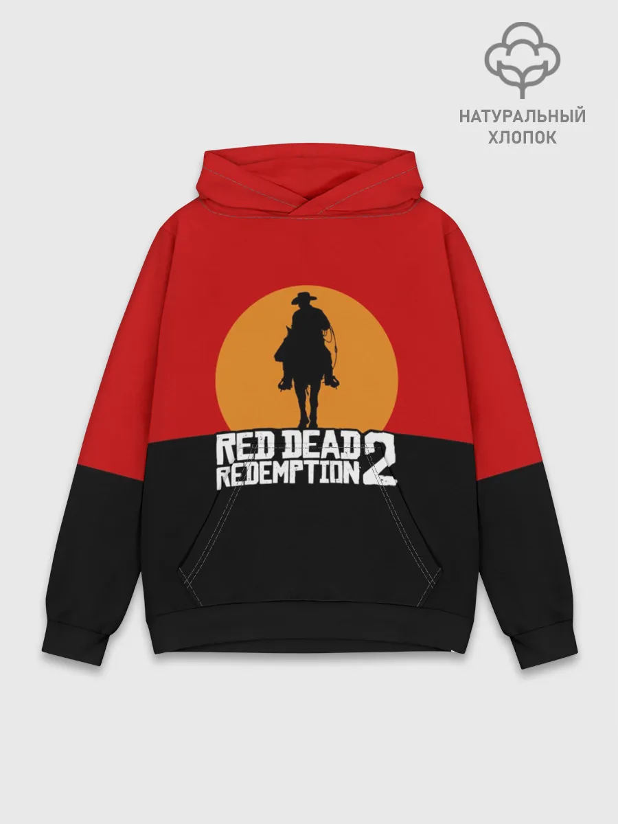Худи мужской база хлопок / Red Dead Redemption 2