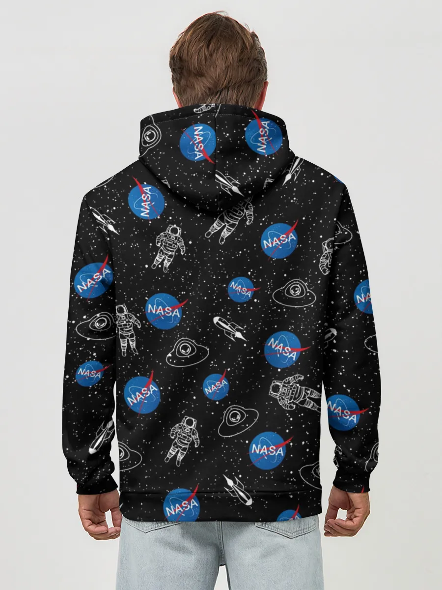 Худи мужской база хлопок / NASA