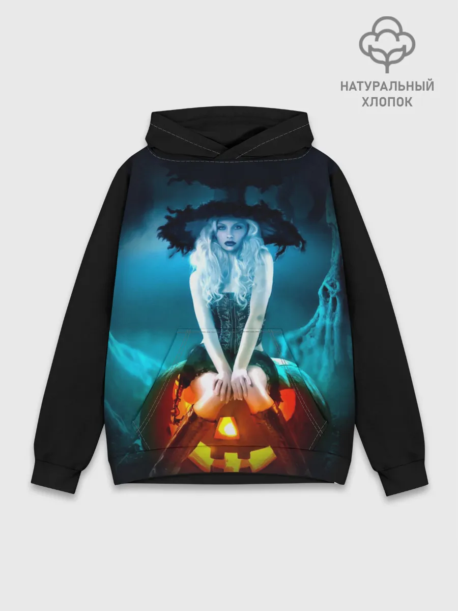 Худи мужской база хлопок / Ведьма