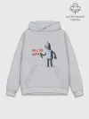 Худи мужской база хлопок / Bender - Kill all human