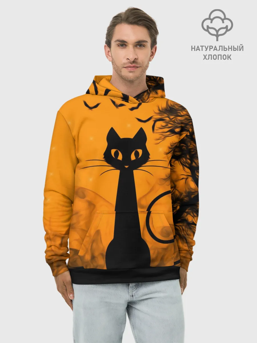 Худи мужской база хлопок / Halloween
