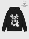 Худи мужской база хлопок / Proud Furry