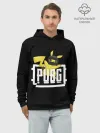 Худи мужской база хлопок / Pikachu PUBG
