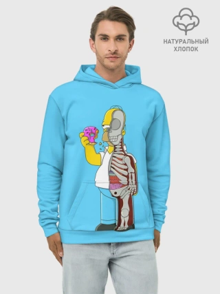 Худи мужской база хлопок / Гомер