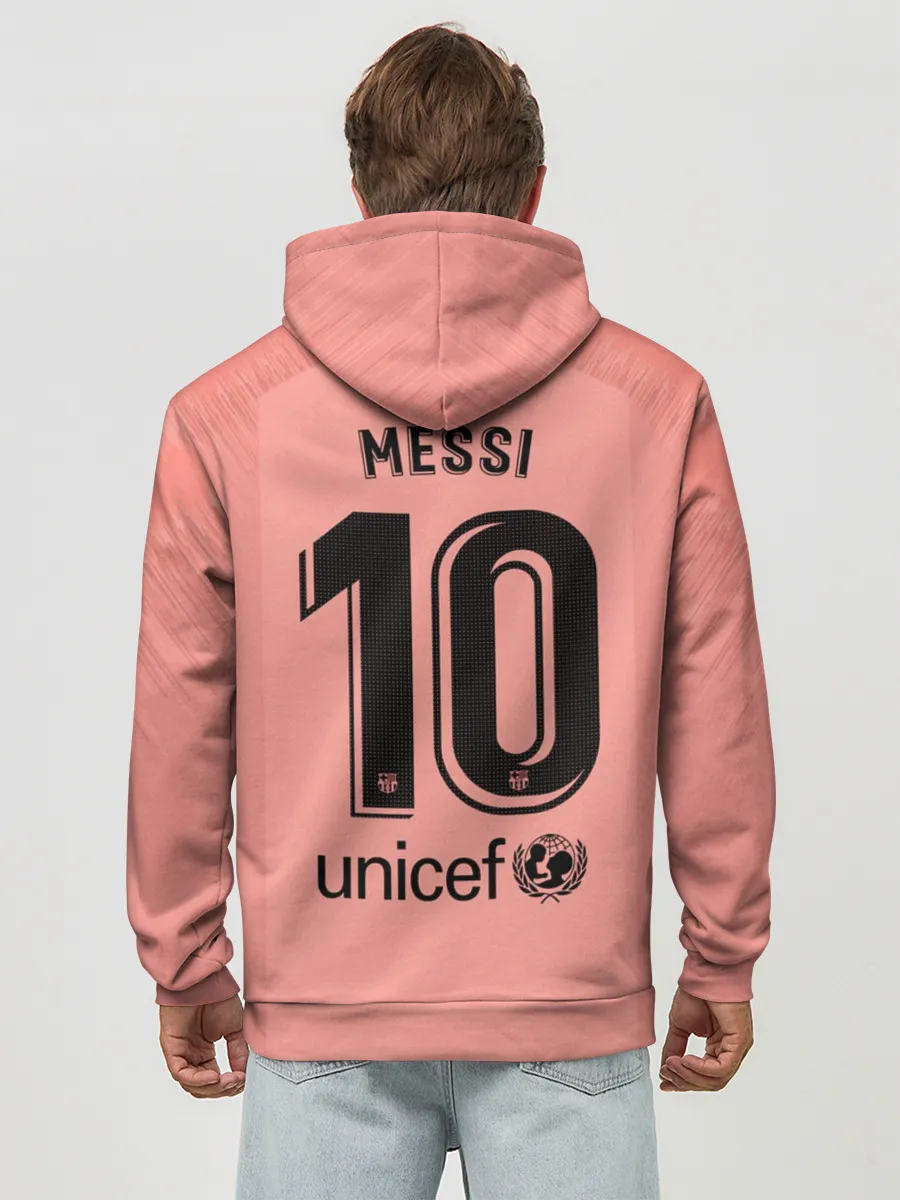 Худи мужской база хлопок / Messi alternative 18-19
