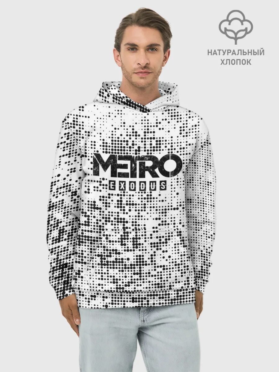 Худи мужской база хлопок / METRO: Exodus