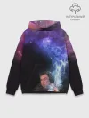 Худи мужской база хлопок / Elon Musk space Илон Маск