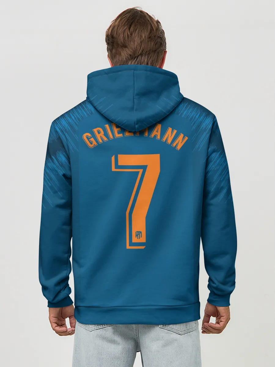 Худи мужской база хлопок / Griezmann alternative 18-19
