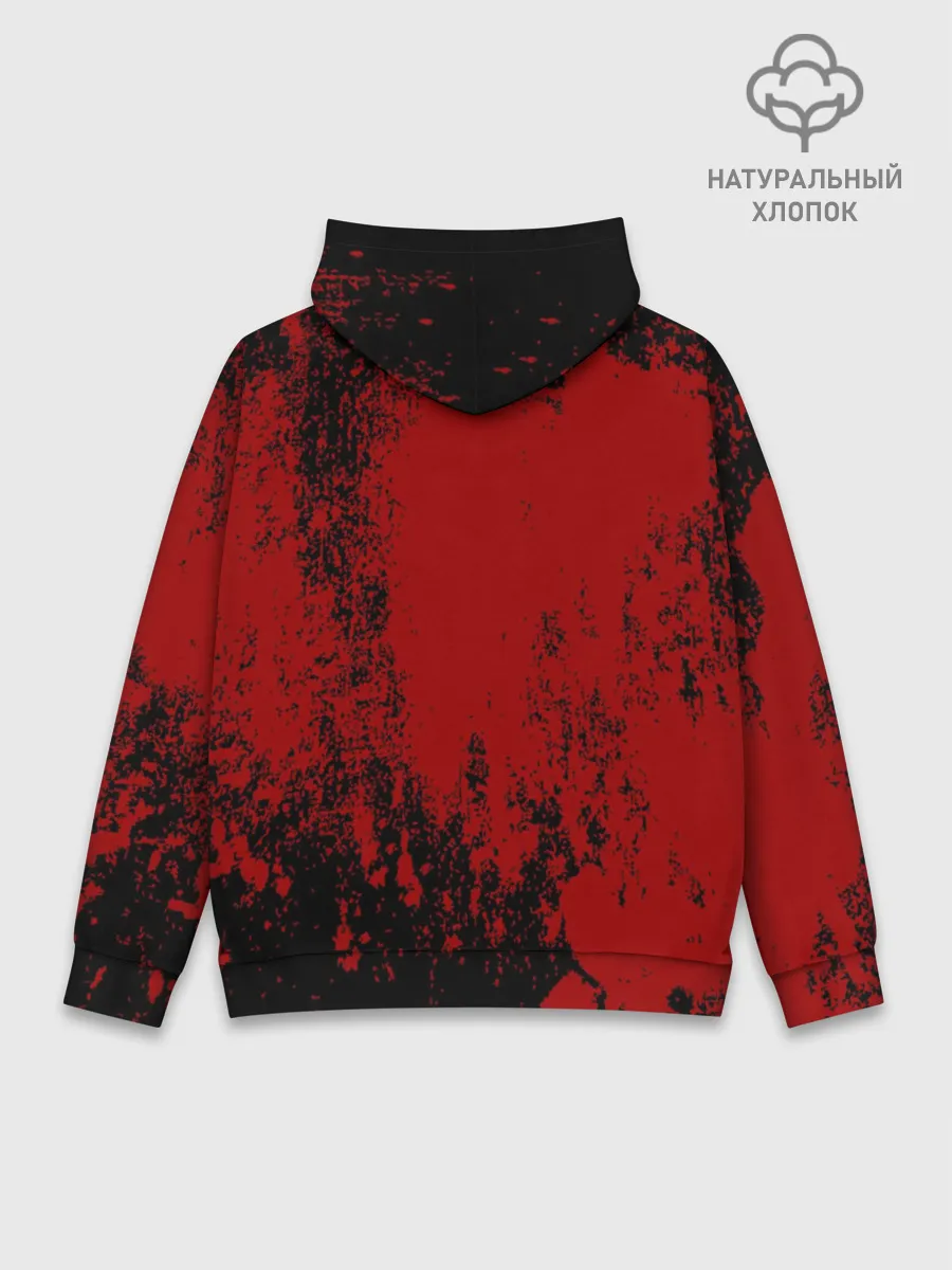 Худи мужской база хлопок / Red blood