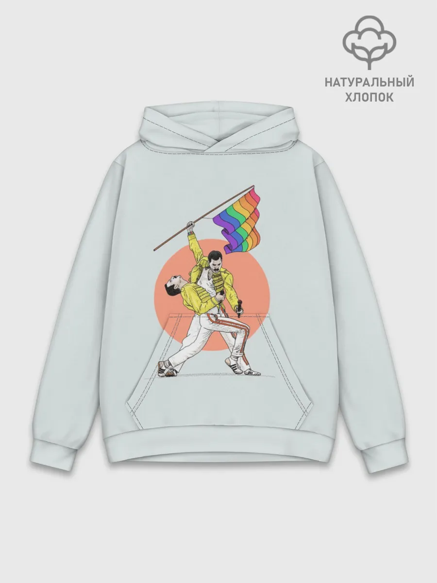 Худи мужской база хлопок / Freddi