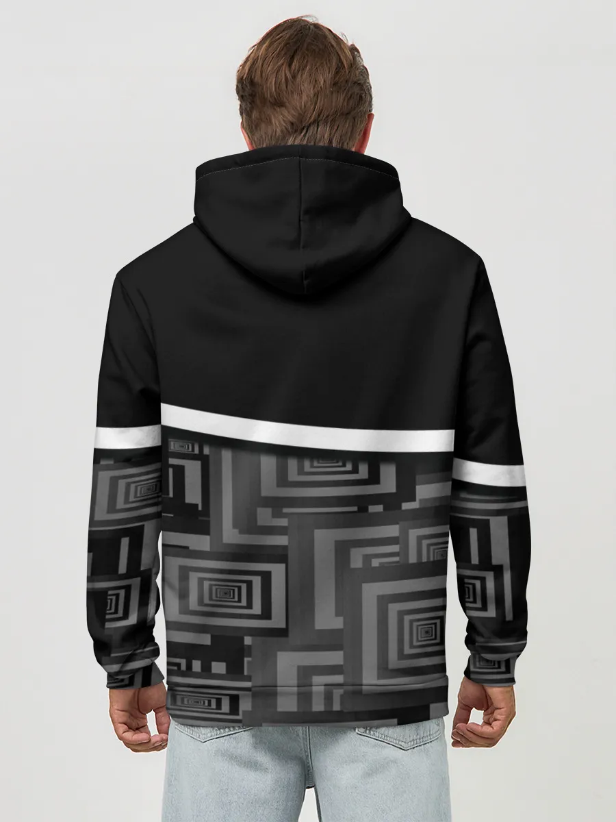 Худи мужской база хлопок / HENTAI.