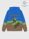 Худи мужской база хлопок / MINECRAFT