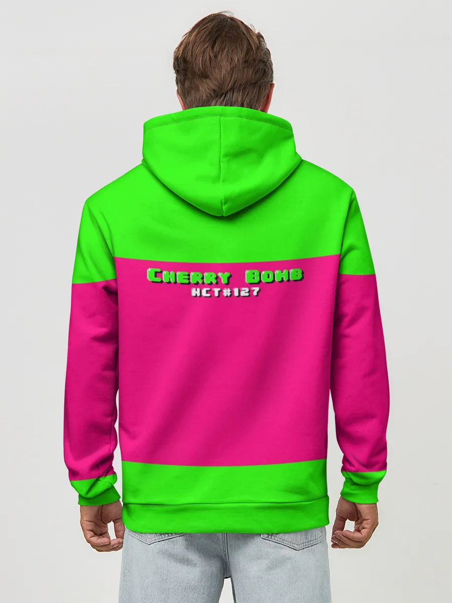 Худи мужской база хлопок / NCT 127. Cherry Bomb