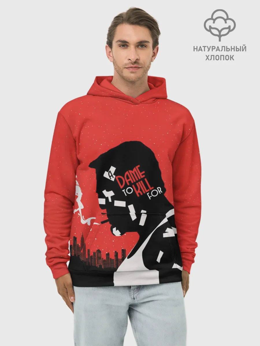 Худи мужской база хлопок / Город грехов