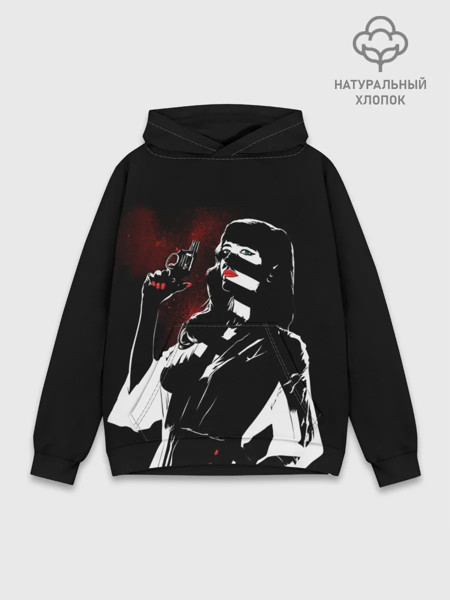 Худи мужской база хлопок / Sin City - Ava Lord