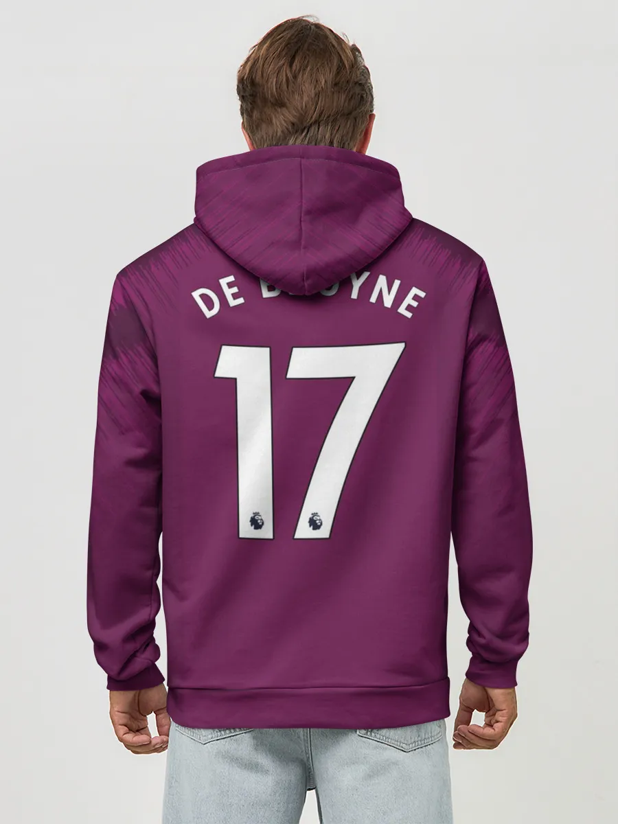 Худи мужской база хлопок / De Bruyne alternative 18-19