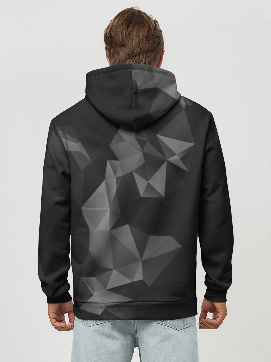 Худи мужской база хлопок / KHABIB NURMAGOMEDOV.