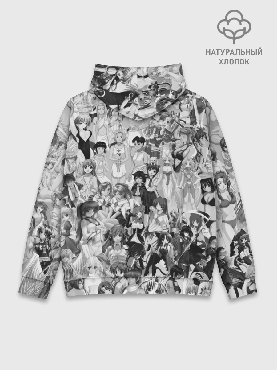 Худи мужской база хлопок / SENPAI