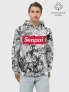 Худи мужской база хлопок / SENPAI