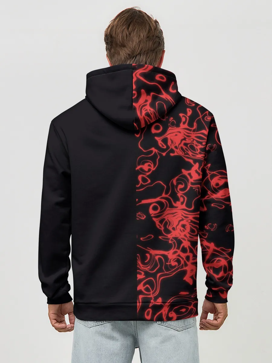 Худи мужской база хлопок / I Love Rock