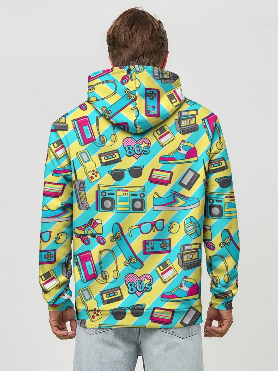 Худи мужской база хлопок / 80-е