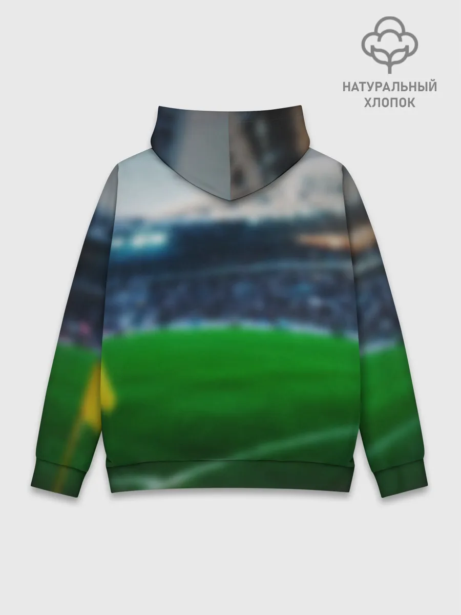 Худи мужской база хлопок / Роналдо Ювентус