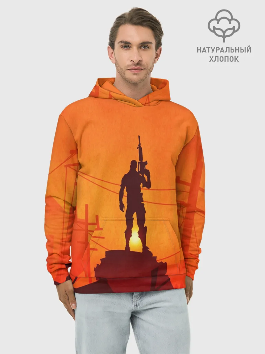 Худи мужской база хлопок / FORTNITE