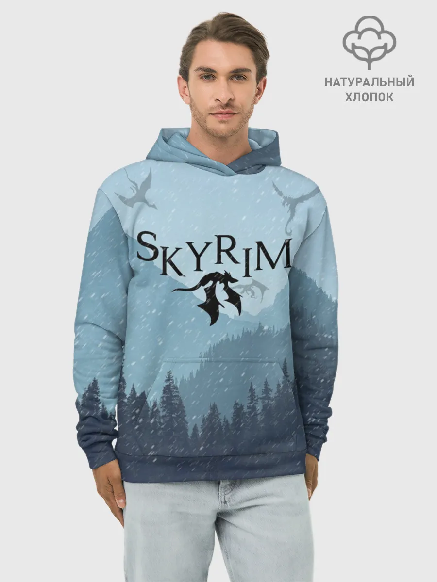 Худи мужской база хлопок / TES SKYRIM