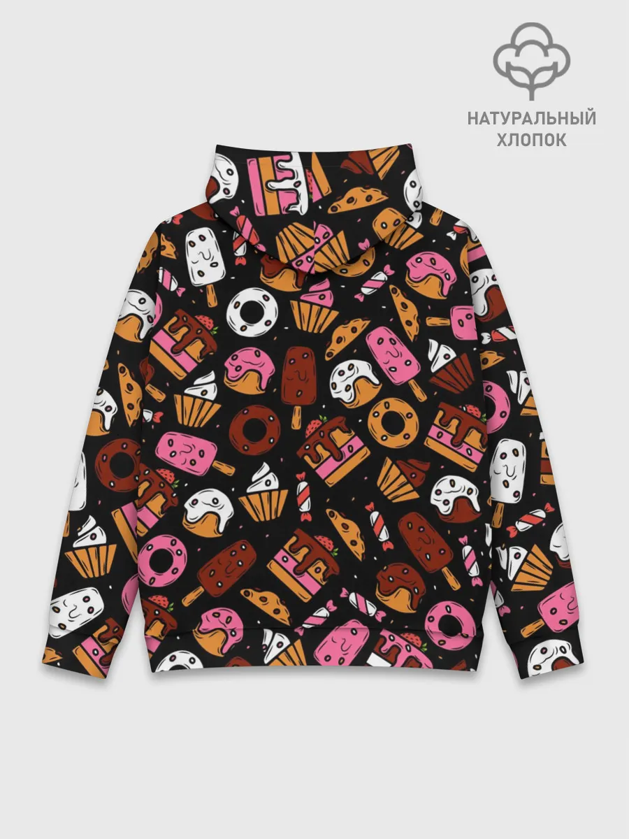 Худи мужской база хлопок / Вкусняшки