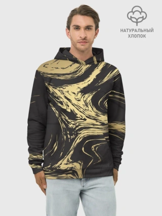 Худи мужской база хлопок / Золотые реки