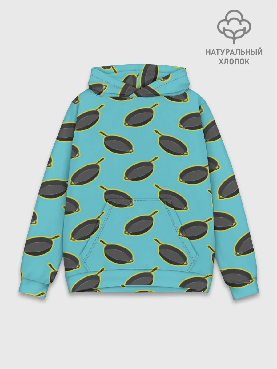 Худи мужской база хлопок / PUBG Сковородочки