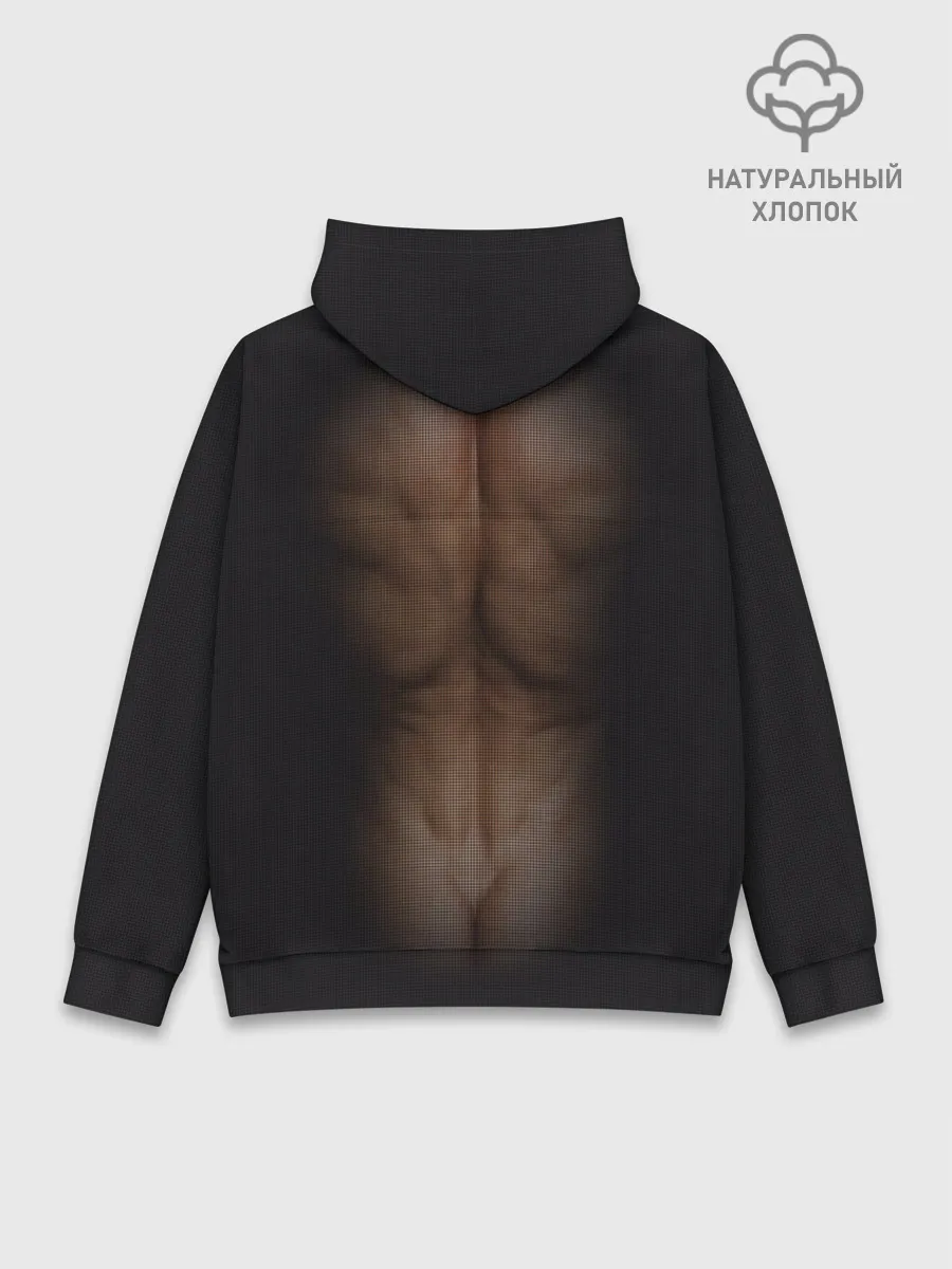 Худи мужской база хлопок / Сетка