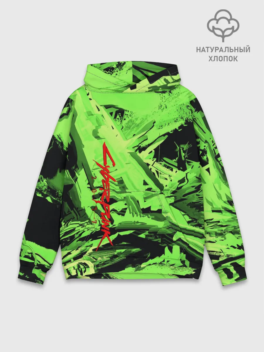 Худи мужской база хлопок / Cyberpunk 2077